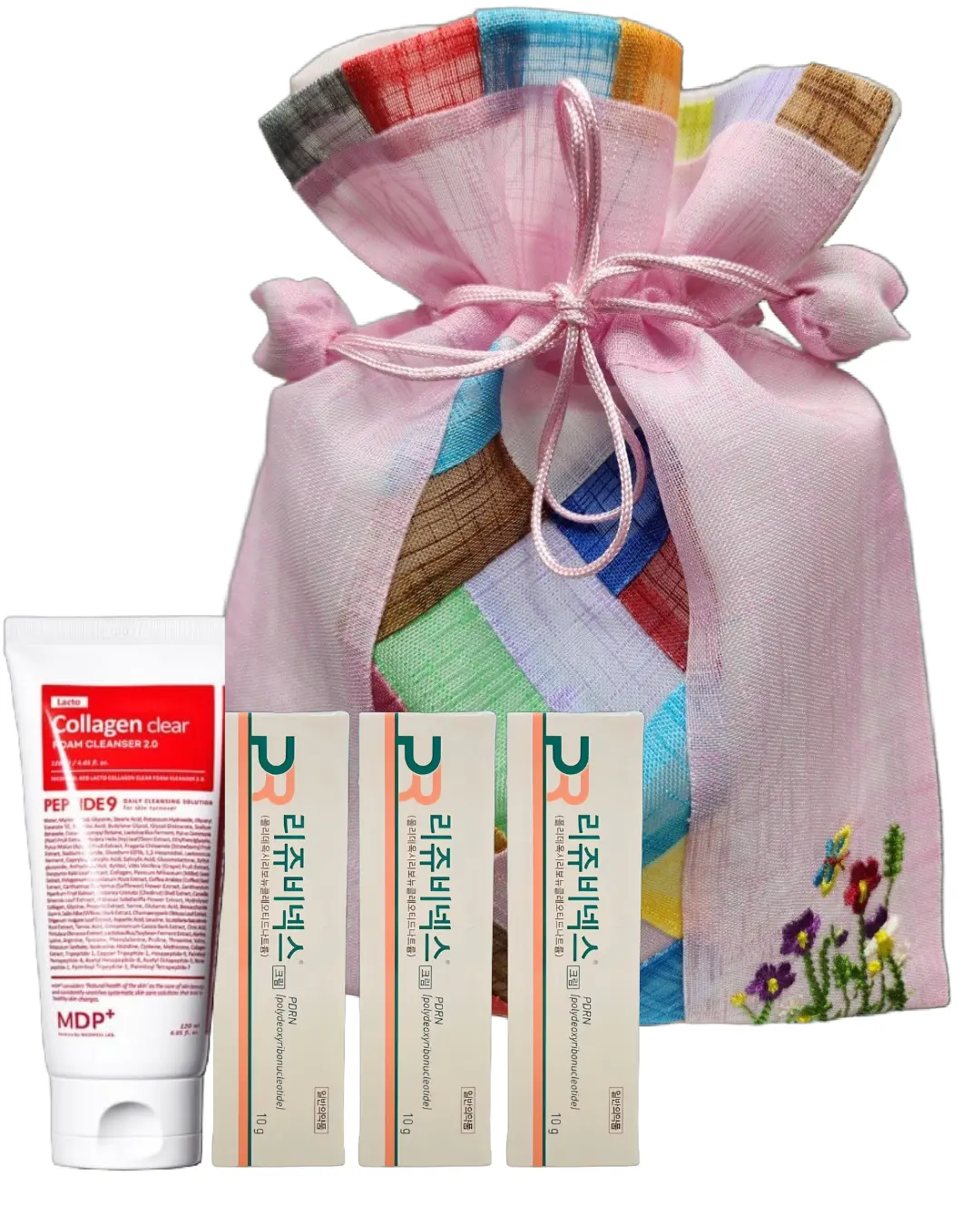 Rejuvenex Starter Trio Skincare Set - Daily Rejuvenating Cream, MDP Red Lacto Collagen Clear Gift Included, Restores Skin, Reduces Redness