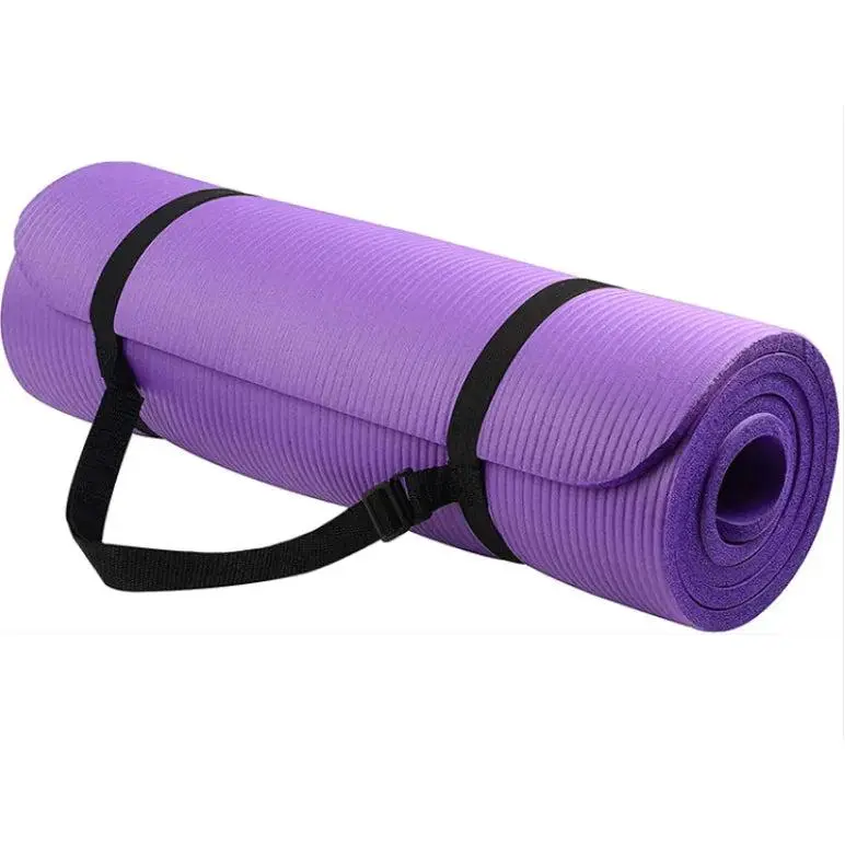 NBR Striped Yoga Mat