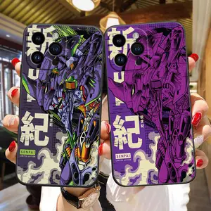 N-Neon G-Genesis Mecha 01 02 Cover Phone Case For iphone Apple 16E 16 15 14 13 12 11 Pro XS Max X SE 8 7 Plus Silicone Case Capa