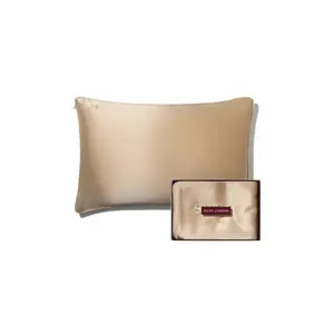 SILKE London Queen Pure Silk Pillowcase in Caramel