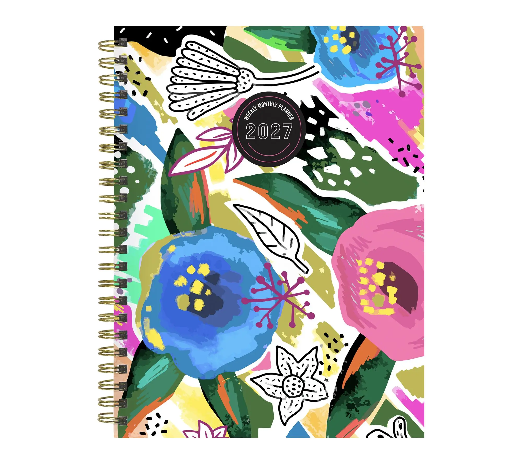 2027 Graphic Petals Medium Weekly Monthly Planner 2027 Graphic Petals Medium Weekly Monthly Planner