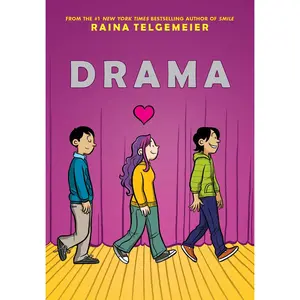 USED-Drama: A Graphic Novel by Telgemeier, Raina (Hardcover)