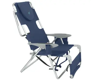 Ostrich Backpack 3N1 Beach Chair, Navy Blue