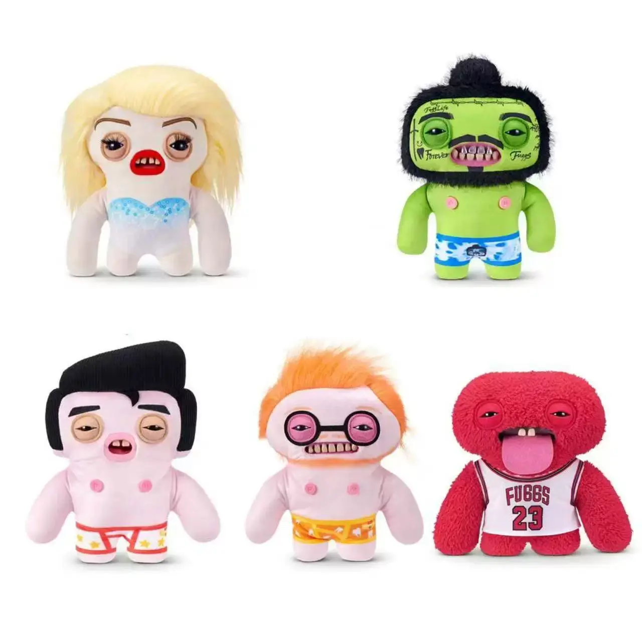 Fuggler Fuggstars! series- Take your favorite stars home Adorable Plush Toys with Unique Characters Fuggler Fuggstars! series- Take your favorite stars home Adorable Plush Toys with Unique Characters