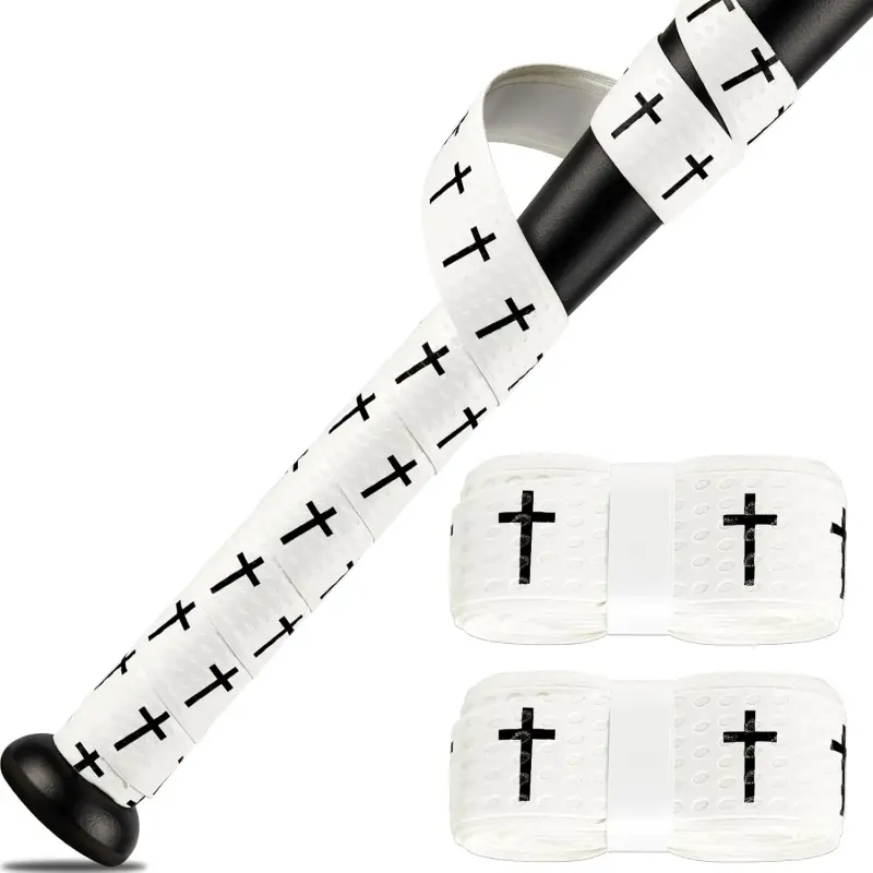 Faith Cross White/2pcs