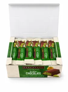 Chocolart Dubai Chocolate Bars - 24 Piece