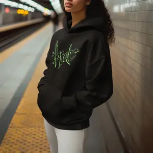 BRAT Unisex Heavy Blend Hooded Sweatshirt - Streetwear Urban Grunge Hip Hop Pullover, Hoodie, Gift for Teens, Teenager Apparel, Trendy