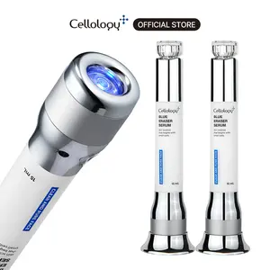 Cellology Blue Eraser Serum 1+1 - All-in-One LED Serum, Micro Spicules, Skin Soothing, Low Irritation, Korean Skincare 0.50 fl.oz.