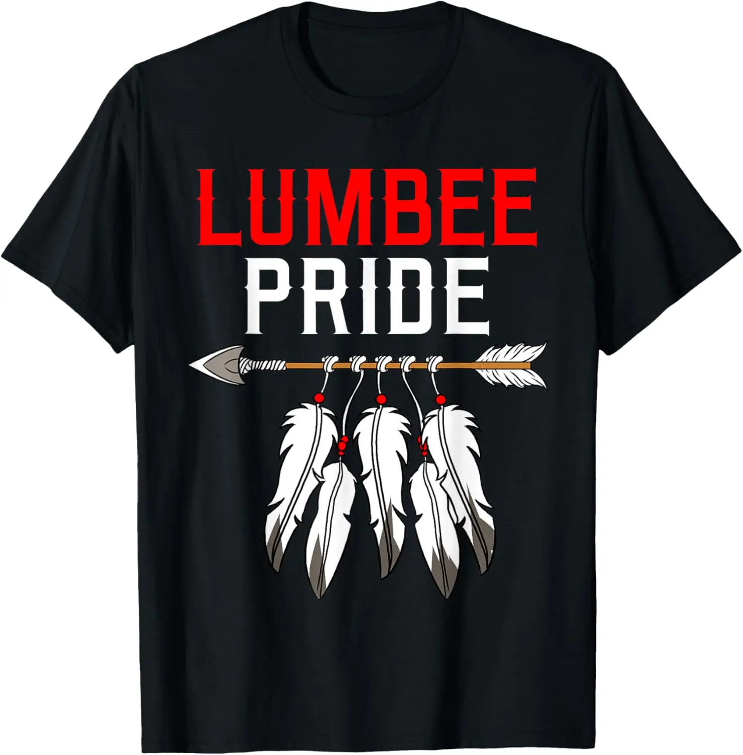 Vintage Lumbee Tribe Graphic T-Shirt for Women, 100% Cotton Short Sleeve Round Neck Top for Indigenous Peoples Day & Everyday Wear