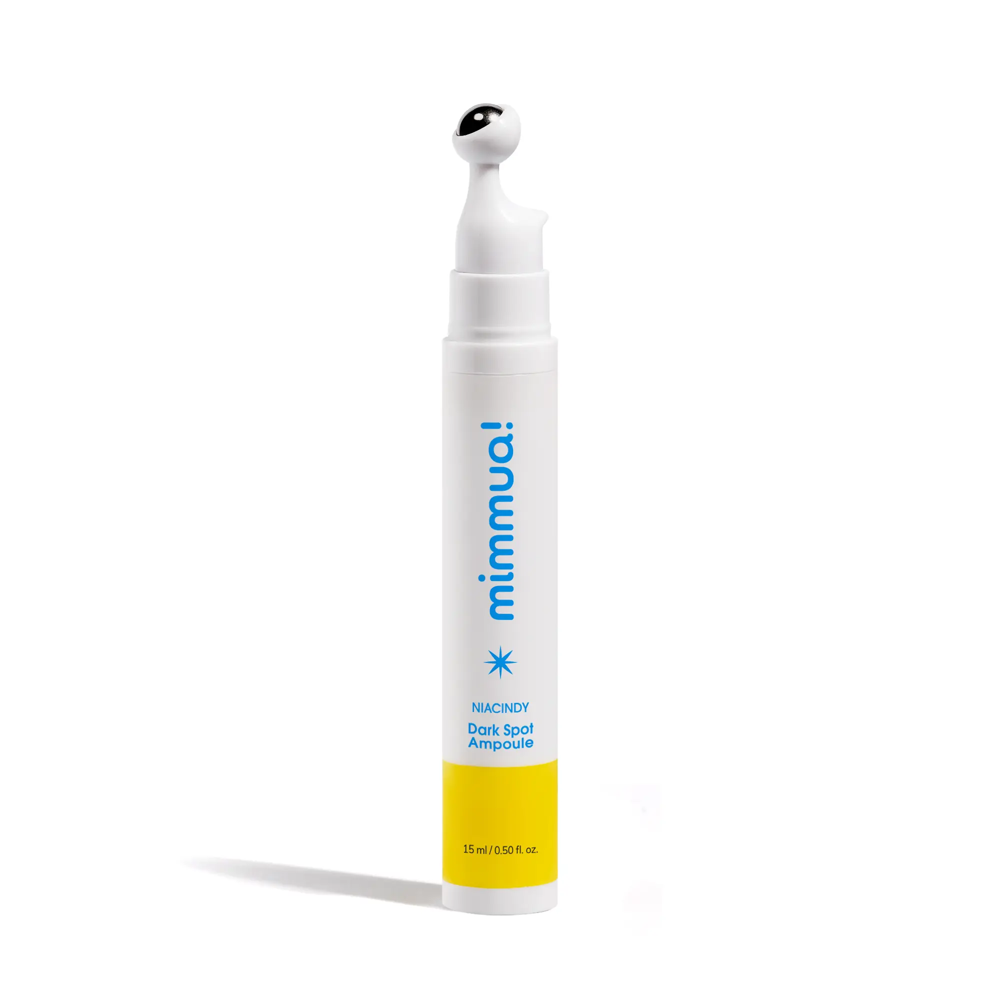 mimmua! Niacindy Dark Spot Minimizing Treatment Ampoule, 100ppm Thioctic Acid, 10% Niacinamide, 0.1% NAD+, Brightening & Cell Renewal, Korean Skincare