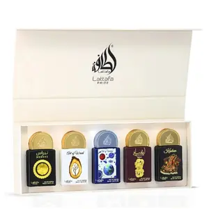 Lattafa Pride #3 Collection 5 Piece Mini Gift Set - Nebras, Art of Wood, Art of Universe, Ansaam Gold, Kashan - Luxurious Eau de Parfums