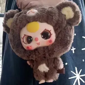 Baby Three Big Head Baby Zipper Bag Plush Series Blind Box