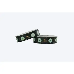 Drinkcheck Wristband - 4 test Black & Gold