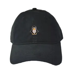 Penguin Embroidered Deluxe Dad Hat