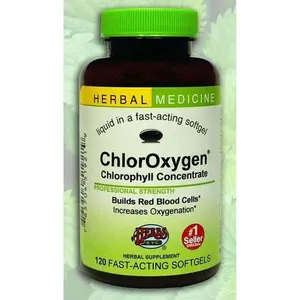 Herbs Etc Chloroxygen Supplement (Chlorophyll Concentrate) 120 Softgel