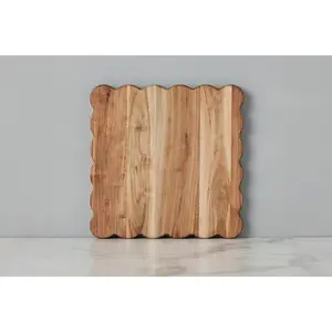 Scalloped Cutting Board, Medium Square