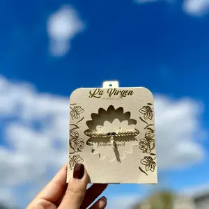 Saint Jude Petite Bracelet Green Cord Edition