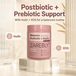 ZAREBLY Women’s Probiotic + Inulin Gummies | 30-Day Gentle Daily Wellness Support Full Product Details