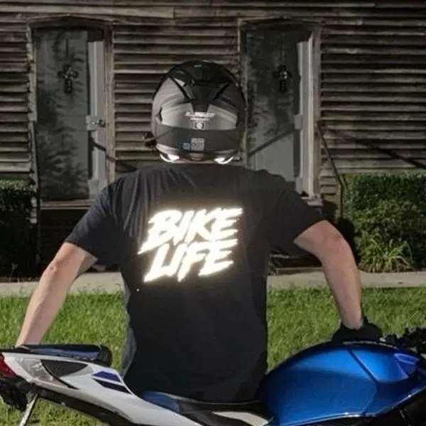 Reflective Bike Life Shirt
