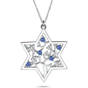 925 Sterling Silver Jewelry, Jewish Star Of David Jewelry, Tree Of Life Jewelry, Necklace, Earrings, Birthday Gifts, Hanukkah Gifts, Valentine Gifts, Thanksgiving Gifts, Jewish Gifts