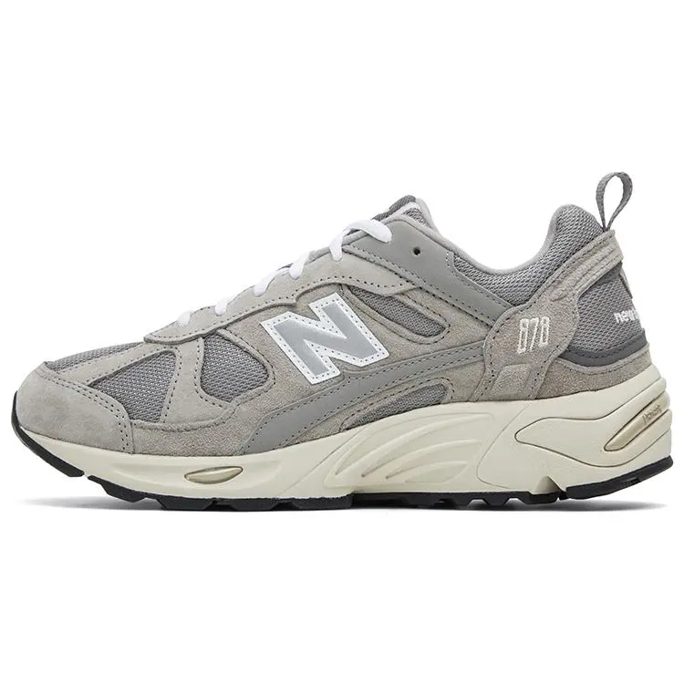 New Balance 878 Grey Silver Retro Mid Top Commuter Running Shoes Unisex CM878MC1