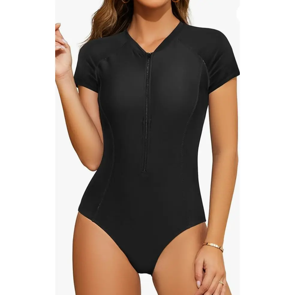 Shekini Surf Women's Rashguard, Lightweight and Breathable Swim Shirt