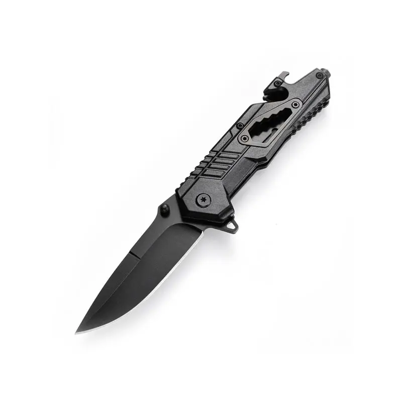 Foldable Pocket Knife - Durable Sharp Stainless Steel Blade, Ergonomic Non-Slip Tactical Handle, Multi-Purpose Emergency Tool for Camping, Hiking, Household Daily Work