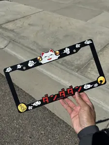 Turbo Kitty License Plate Frame