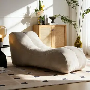 Bean Bag Chair for Adults – Large Bean Bag Sofa with High-Quality Sponge Filling, Oversized Bean Bag Lounger for Gaming Reading, Comfy Floor Sofa Chair, Bedroom Living Room Chill Room Accessories