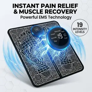 Rechargeable USB Foot Massager Mat, Portable Plastic Foot Massager Pad, Odorless Electric Massage Device for Fet Relief, Perfect Gift for Women, Men, and Family