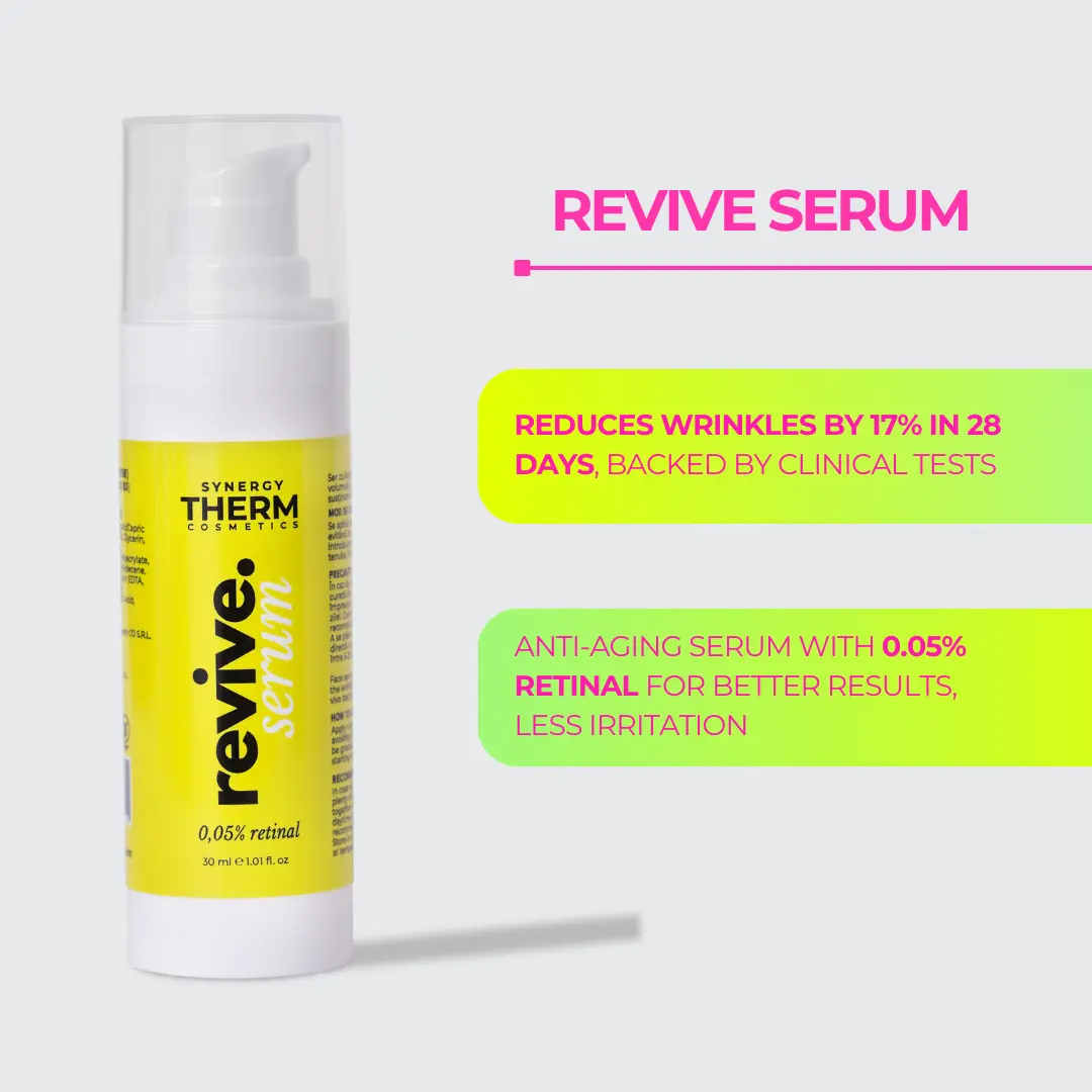 Anti-wrinkle serum, Revive Serum, 0.05% Retinal Anti-wrinkle serum, Revive Serum, 0.05% Retinal