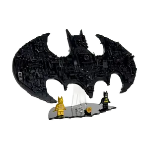 Acrylic Display Stand Compatible with LEGO® 76330 Batman Logo - Set Not Included