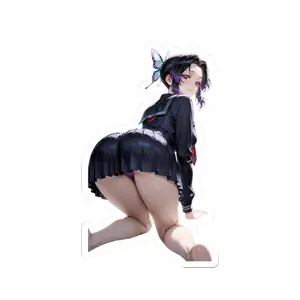 Anime Bikini Girl Shinobu Kiss-Cut Stickers | Waifu Decal