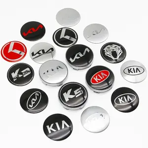 Kia Ceed Wheel HUB Center Cap Set, 60mm & 56mm Accessories, Fits Kia Soul, Optima, Sportage, Sorento Models, Stylish Car Upgrade