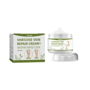 EELHOE Leg Repair Cream Relieves Discomfort in Legs Massages Leg Veins Bulging Blue Vein Repair Cream