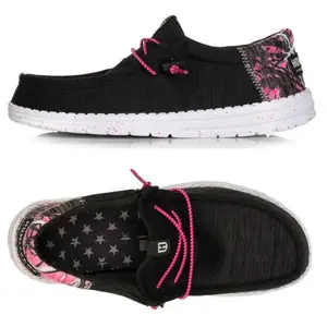 Howitzer Women's Slip-On Shoes Roam Sticks Sneakers with Camo Print Footwear