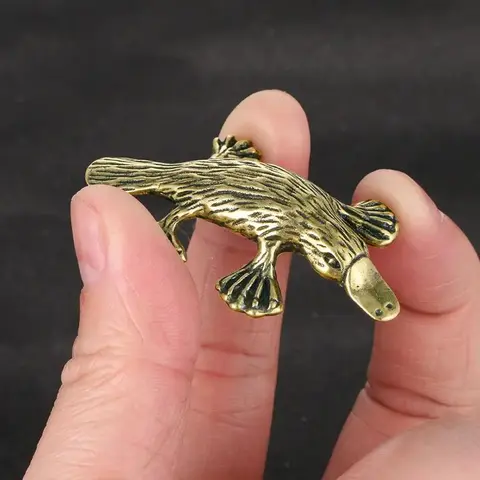 Vintage Duck Design Ornament, Animal Shaped Decorative Ornament, Desktop Decorative Statue for Home Office Bedroom, Ornaments Statues, Decoration, Decoration Items