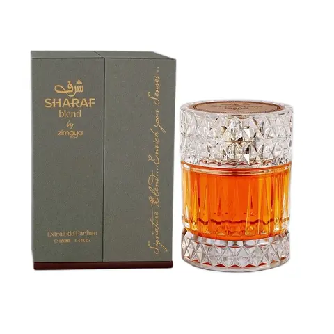 Sharaf Blend by Zimaya Unisex Fragrance, 3.4 oz Eau De Parfum Spray, Signature Scent with Cinnamon Burst, Single Item