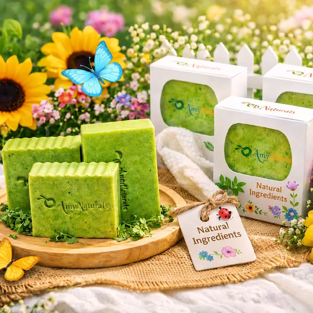 Plant Based Vegetables Soap (Mix Soap) Daily Skin Repair Cleansing