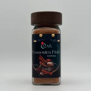 Moroccan Essaouira Fish Spice Blend - Authentic Spices for Cooking and Flavoring - Versatile Ingredient for Various Dishes Seafood Natural Salt