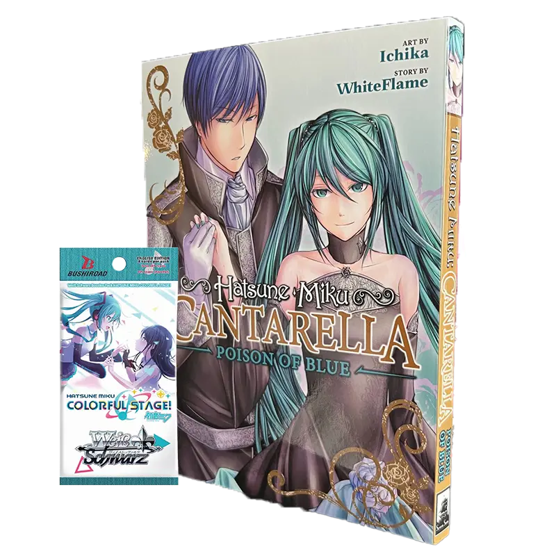Hatsune Miku Cantarella Poison Of Blue Paper Back & Weis Schwarz Colorful Stage Booster Pack Bundle - Qty 1 - TikTok Shop Hatsune Miku Cantarella Poison Of Blue Paper Back & Weis Schwarz Colorful Stage Booster Pack Bundle - Qty 1 - TikTok Shop