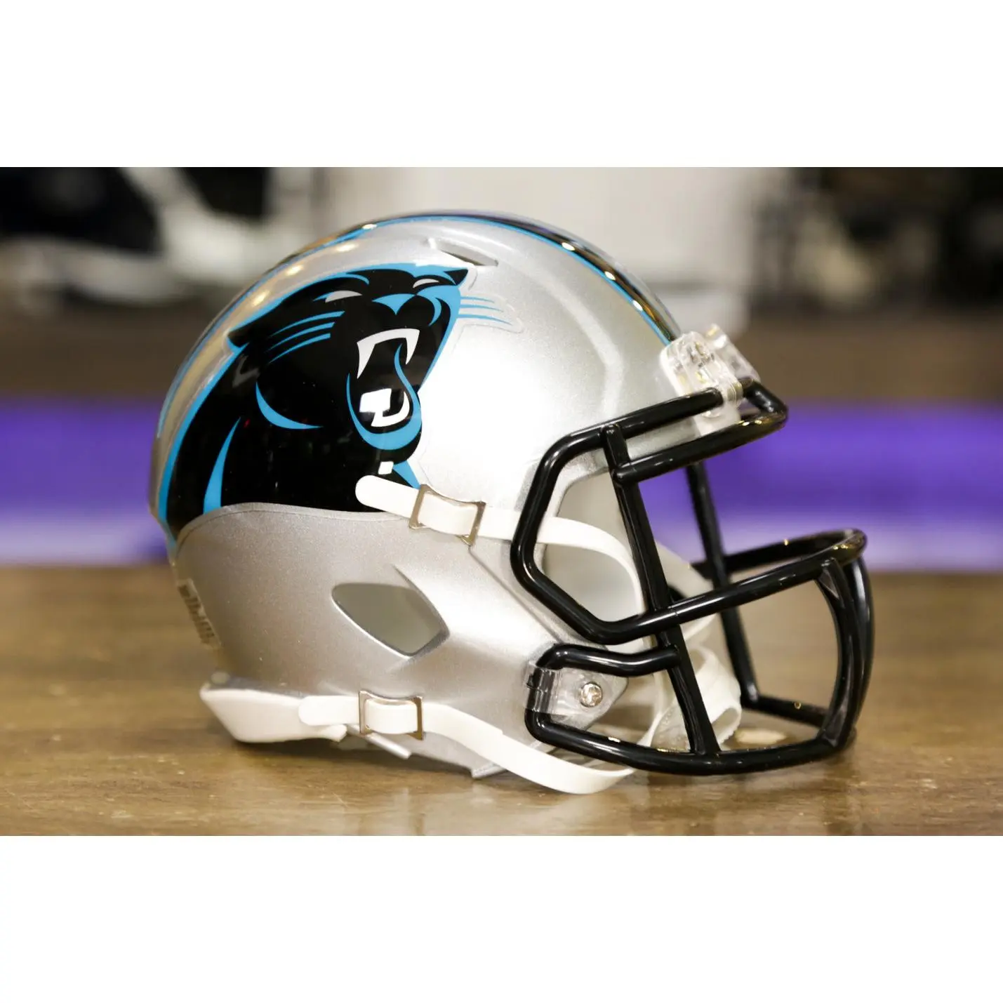Carolina Panthers Riddell Speed Mini Helmet Carolina Panthers Riddell Speed Mini Helmet