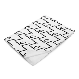 The LoL Throw Blanket (White) – Soft, Stylish, and Signature LegendofLinc