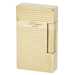 S.T. Dupont in Yellow Gold with Diamond Head