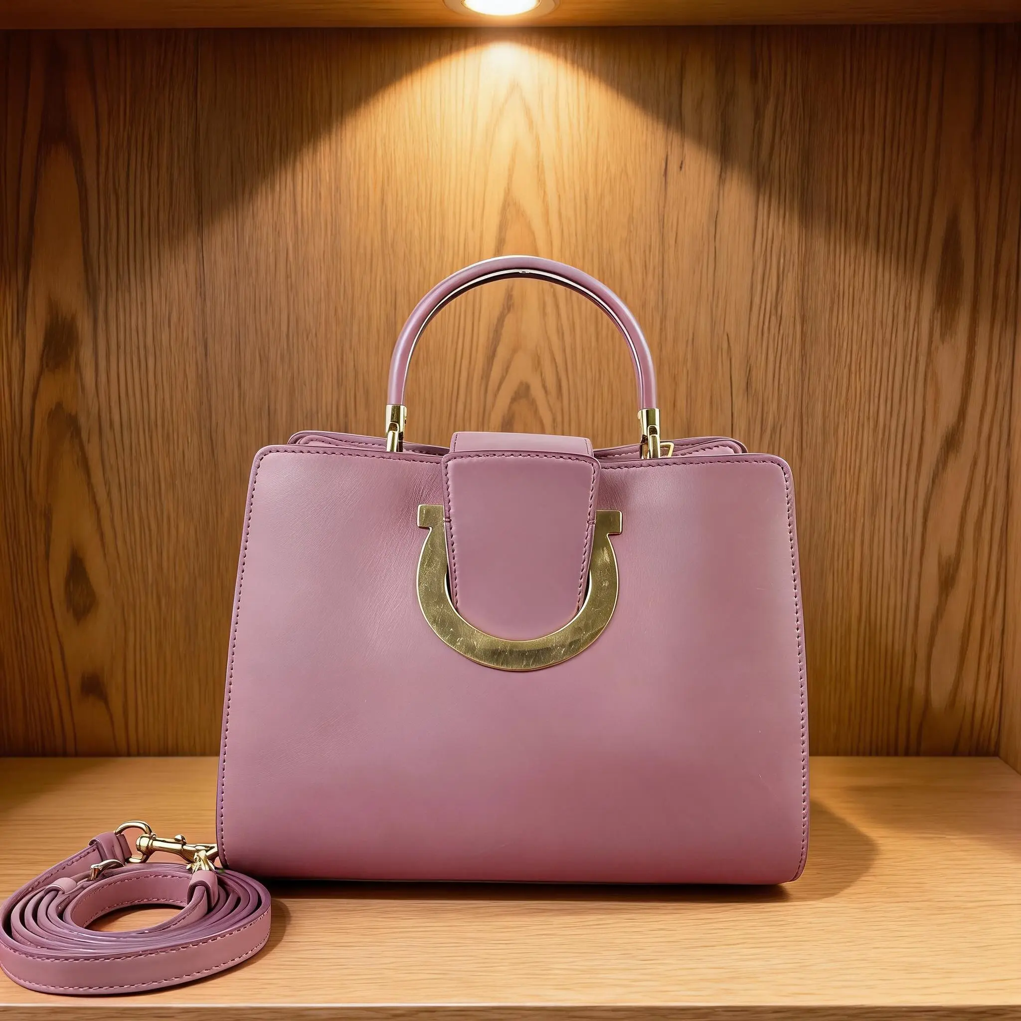 Pre-owned SALVATORE FERRAGAMO Leather Shoulder Bag C0738212892
