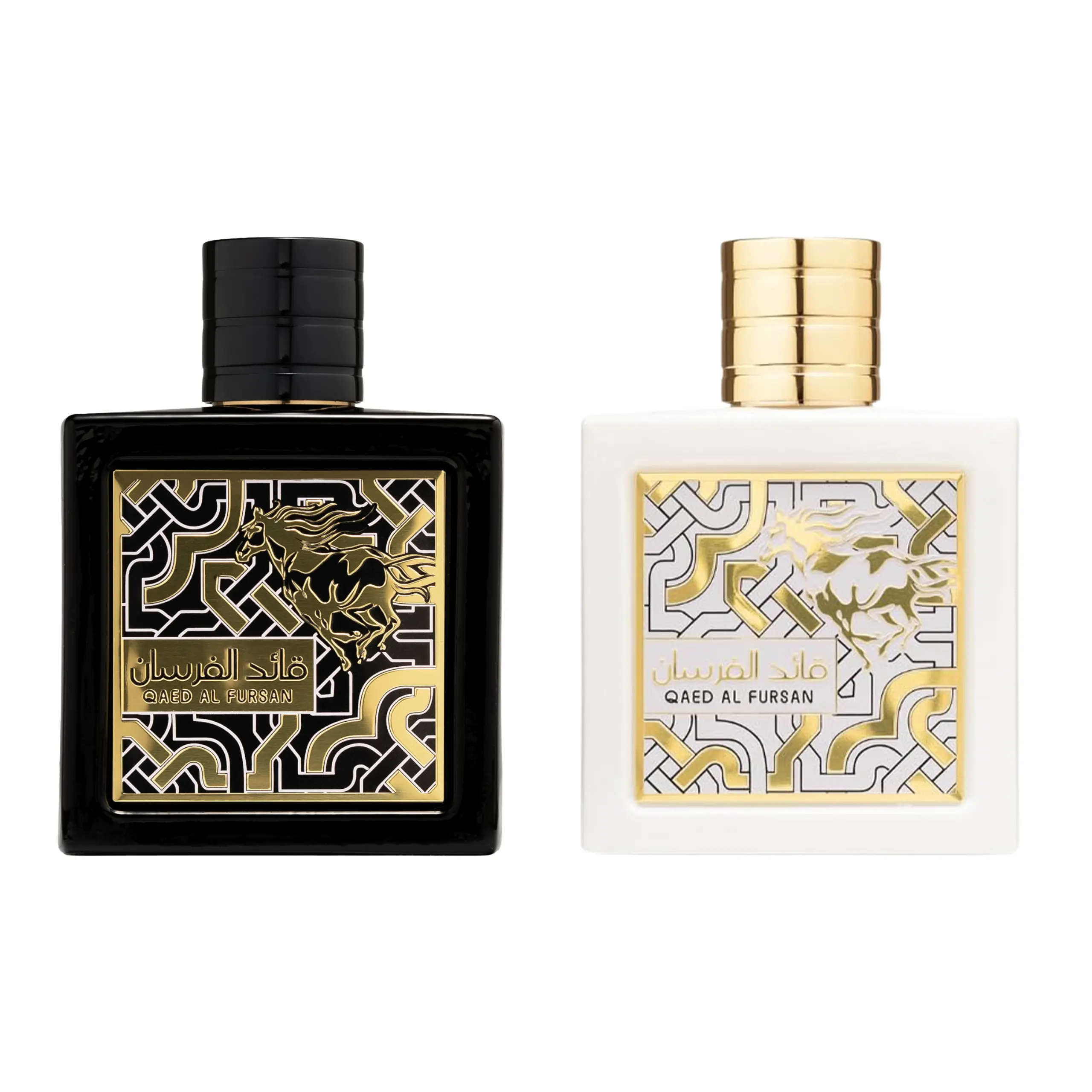 Lattafa [BUNDLE] QAED AL FURSAN & QAED AL FURSAN UNLIMITED Eau de Parfum - Premium Fragrance Set Edp Sprays Edp Intense