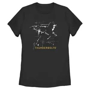 Womens Marvel: Thunderbolts Taskmaster Silhouette T Shirt