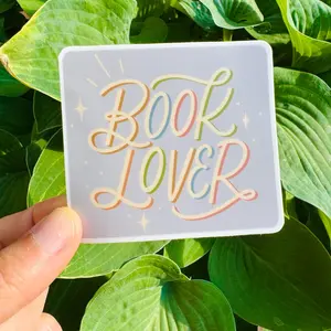 Book Lover Bookish Sticker Matte Vinyl Booktok Decal