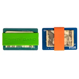Grifiti Band Joes Slim Wallet 2pk Silicone Pocket Bands Horizontal and Vertical