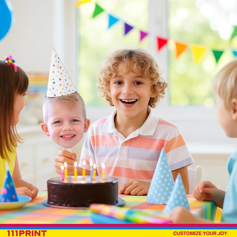 Custom Big Head Cutout, Face on a Stick, 11 Sizes 6'' up to 48", Hat Options, Personalized Life Size Cardboard Cutouts, Party Decor, Birthday, Wedding, Upload Your Photo, 1 PC